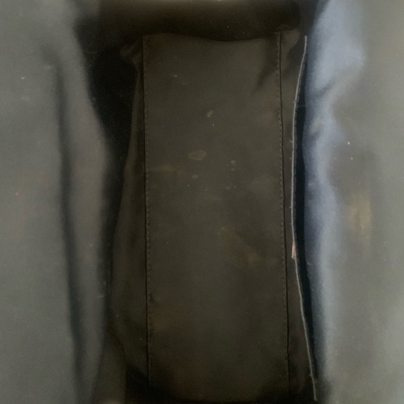 Authentic vintage Fendi Zucchino navy blue leather canvas bag - Picture 13 of 14